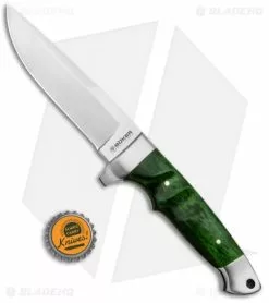 Boker Vollintegral 2.0 Fixed Blade Knife Green Curly Birch (4.6" Satin) -Avokelavavat Sales Store Boker Vollintegral 2.0 Fixed Blade Green Curly Birch Satin BHQ 121106 jr bottlecap