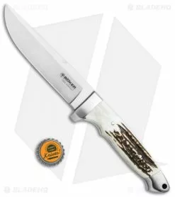Boker Vollintegral XL 2.0 Fixed Blade Knife Stag Horn (5.8" Satin) 125638 -Avokelavavat Sales Store Boker Vollintegral XL 2.0 Stag Horn Satin 125638 BHQ 118361 jr bottlecap