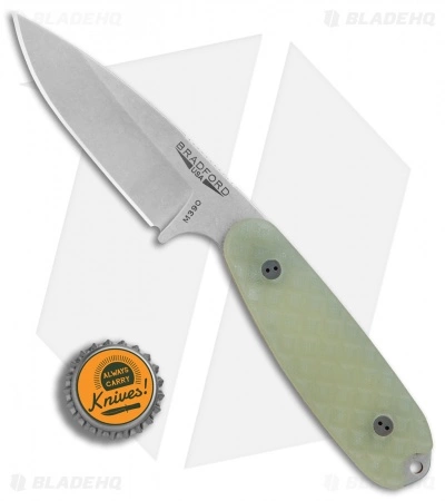 Bradford Knives Guardian3.5 Fixed Blade Ghost G-10 (3.75" Sabre Stonewash) 6 Bradford Knives Guardian3.5 Fixed Blade Ghost G-10 (3.75" Sabre Stonewash) - Image 4