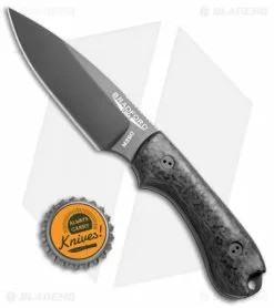 Bradford Knives Guardian3 Knife 3D Carbon Fiber (3.5" Sabre/M390/DLC) -Avokelavavat Sales Store Bradford Guardian3 DLC 3D CF 3S 114B BHQ 68230 jr bottlecap