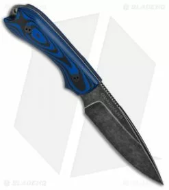 Bradford Knives Guardian3 Fixed Blade 3D Blk/Blue G-10 (False Edge/M390/Nimbus) -Avokelavavat Sales Store Bradford Guardian3 False Edge M390 Nimbus 3D G 10 Blue Black 3FE 113N BHQ 68172 jr spine