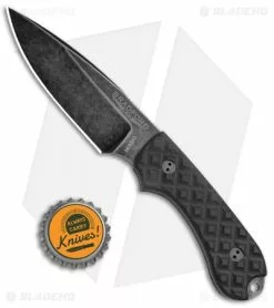 Bradford Knives Guardian3 Fixed Blade Black G-10 (False Edge/M390/Nimbus) -Avokelavavat Sales Store Bradford Guardian3 False Edge M390 Nimbus G 10 Black 3FE 001N BHQ 68154 jr bottlecap 2
