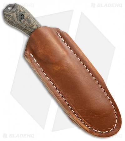 Bradford Knives Guardian3 Fixed Blade 3D Camo Micarta (3.5" False Edge/M390/SW) 5 Bradford Knives Guardian3 Fixed Blade 3D Camo Micarta (3.5" False Edge/M390/SW) - Image 3