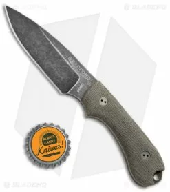 Bradford Knives Guardian3 Fixed Blade 3D OD Grn Micarta (3.5" Sabre/M390/Nimbus) -Avokelavavat Sales Store Bradford Guardian3 Nimbus 3D Micarta OD Green 3S 102N BHQ 68201 jr bottlecap