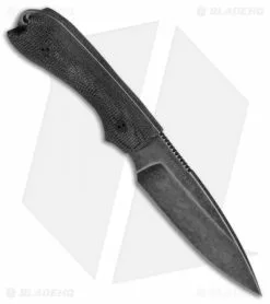 Bradford Knives Guardian3 Fixed Blade 3D Black Micarta (Sabre/M390/Nimbus) 7 Bradford Knives Guardian3 Fixed Blade 3D Black Micarta (Sabre/M390/Nimbus) -Avokelavavat Sales Store Bradford Guardian3 Sabre M390 Nimbus 3D Black Micarta 3S 101N BHQ 68199 jr spine