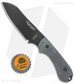 Bradford Guardian3 Sheepsfoot Fixed Blade Knife 3D Black (3.5" DLC M4) -Avokelavavat Sales Store Bradford Knives 3D Black Guardian 3 Sheepsfoot DLC Black BHQ 135580 jr bottlecap
