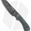 Bradford Guardian3 Sheepsfoot Fixed Blade Knife Black Micarta (3.5" Nimbus M4)