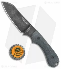 Bradford Guardian3 Sheepsfoot Fixed Blade Knife Black Micarta (3.5" Nimbus M4) -Avokelavavat Sales Store Bradford Knives 3D Black Guardian 3 Sheepsfoot Nimbus BHQ 135570 jr bottlecap