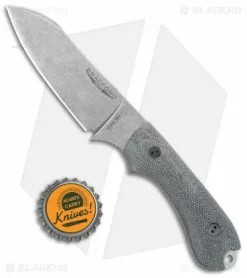 Bradford Guardian3 Sheepsfoot Fixed Blade Knife 3D Black Micarta (3.5" SW M4) -Avokelavavat Sales Store Bradford Knives 3D Black Guardian 3 Sheepsfoot SW BHQ 135560 jr bottlecap