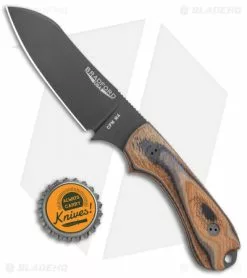 Bradford Guardian3 Sheepsfoot Fixed Blade Knife 3D G-Wood (3.5" DLC M4) -Avokelavavat Sales Store Bradford Knives 3D G Wood Guardian 3 Sheepsfoot DLC Black BHQ 135585 jr bottlecap