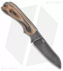 Bradford Guardian3 Sheepsfoot Fixed Blade Knife G-Wood (3.5" Nimbus M4) -Avokelavavat Sales Store Bradford Knives 3D G Wood Guardian 3 Sheepsfoot Nimbus BHQ 135575 jr spine