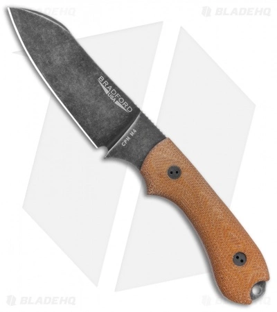 Bradford Guardian3 Sheepsfoot Fixed Blade Knife 3D Natural (3.5" Nimbus M4) 3 Bradford Guardian3 Sheepsfoot Fixed Blade Knife 3D Natural (3.5" Nimbus M4)