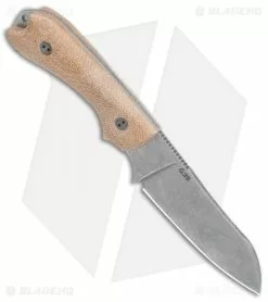 Bradford Guardian3 Sheepsfoot Fixed Blade Knife 3D Natural Micarta (3.5" SW M4) 8 Bradford Guardian3 Sheepsfoot Fixed Blade Knife 3D Natural Micarta (3.5" SW M4) -Avokelavavat Sales Store Bradford Knives 3D Natural Guardian 3 Sheepsfoot SW BHQ 135562 jr spine