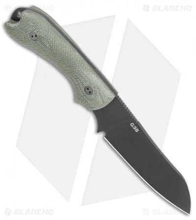 Bradford Guardian3 Sheepsfoot Fixed Blade Knife 3D Green (3.5" DLC M4) 4 Bradford Guardian3 Sheepsfoot Fixed Blade Knife 3D Green (3.5" DLC M4) - Image 2