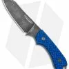 Bradford Guardian3 Sheepsfoot Fixed Blade Knife Black/Blue G-10 (3.5" Nimbus M4)