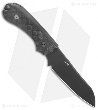 Bradford Guardian3 Sheepsfoot Fixed Blade Knife Black G-10 (3.5" DLC M4) 4 Bradford Guardian3 Sheepsfoot Fixed Blade Knife Black G-10 (3.5" DLC M4) - Image 2