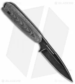 Bradford Knives Guardian3.5 Fixed Blade 3D Black (3.75" Black SW M390) 7 Bradford Knives Guardian3.5 Fixed Blade 3D Black (3.75" Black SW M390) -Avokelavavat Sales Store Bradford Knives Guardian 3 5 Fixed Blade 3D Black 3in 75cm Black SW M390 BHQ 138109 td spine