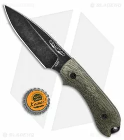 Bradford Knives Guardian3 Fixed Blade 3D OD Green Micarta (Sabre/M390/Black SW) 9 Bradford Knives Guardian3 Fixed Blade 3D OD Green Micarta (Sabre/M390/Black SW) -Avokelavavat Sales Store Bradford Knives Guardian 3 Fixed Blade 3D OD Green Micarta Sabre M390 Black SW BHQ 138107 td size