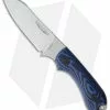 Bradford Knives Guardian3 Fixed Blade 3D Black/Blue G-10 (Sheepsfoot/N690/SW) -Avokelavavat Sales Store Bradford Knives Guardian 3 Sheepsfoot 3D Blue Black BRAD3SF113 BHQ 113694 jr