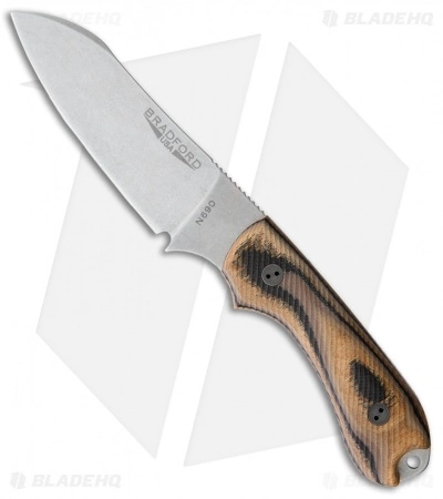 Bradford Knives Guardian3 Fixed Blade 3D GWood (Sheepsfoot/N690/Stonewash) 3 Bradford Knives Guardian3 Fixed Blade 3D GWood (Sheepsfoot/N690/Stonewash)