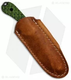 Bradford Knives Guardian3 Knife Toxic Green/Black G-10 (3.5" False Edge/N690/SW) -Avokelavavat Sales Store Bradford Knives Guardian 3 Toxic Green Black BRAD3FE010 BHQ 75269 jr sheath