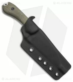 Bradford Knives Guardian3 Wharncliffe Knife 3D OD Green Micarta (3.625" SW) -Avokelavavat Sales Store Bradford Knives Guardian 3 Wharncliffe Knife 3D OD Green Micarta 3in SW BHQ 141922 td sheath