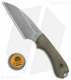 Bradford Knives Guardian3 Wharncliffe Knife 3D OD Green Micarta (3.625" SW) -Avokelavavat Sales Store Bradford Knives Guardian 3 Wharncliffe Knife 3D OD Green Micarta 3in SW BHQ 141922 td size