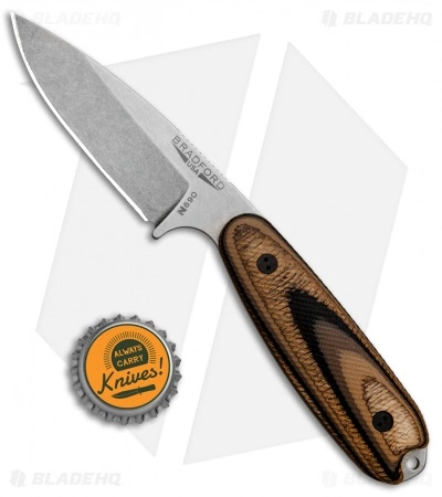 Bradford Knives Guardian3.5 Fixed Blade 3D G-Wood (3.75" Sabre/N690/Stonewash) 6 Bradford Knives Guardian3.5 Fixed Blade 3D G-Wood (3.75" Sabre/N690/Stonewash) - Image 4