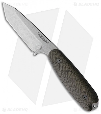 Bradford Knives Guardian3.5T Fixed Blade 3D OD Green Micarta (Stonewash N690) 3 Bradford Knives Guardian3.5T Fixed Blade 3D OD Green Micarta (Stonewash N690)