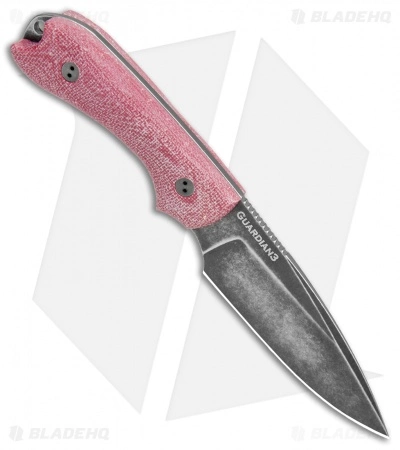 Bradford Knives Guardian3 Fixed Blade 3D Maroon TeroTuf (Nitro-V/False/Nimbus) 4 Bradford Knives Guardian3 Fixed Blade 3D Maroon TeroTuf (Nitro-V/False/Nimbus) - Image 2