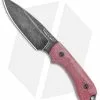 Bradford Knives Guardian3 Fixed Blade 3D Maroon TeroTuf (Nitro-V/Sabre/Nimbus)
