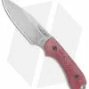Bradford Knives Guardian3 Fixed Blade 3D Maroon TeroTuf (Nitro-V/Sabre/SW)