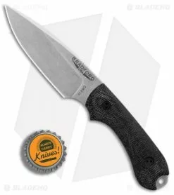 Bradford Knives Guardian3 Knife 3D Black Micarta (3.5" False Edge/M390/SW) -Avokelavavat Sales Store Bradford Knives Guardian3 3D Black Micarta False Edge SW BHQ 85262 er bottlecap