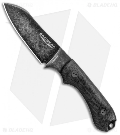 Bradford Knives Guardian3 Fixed Blade 3D Carbon Fiber (Sheepsfoot/V4E/Nimbus) 3 Bradford Knives Guardian3 Fixed Blade 3D Carbon Fiber (Sheepsfoot/V4E/Nimbus)