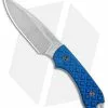 Bradford Knives Guardian3 Fixed Blade Black/Blue G-10 (3.5" False Edge M390 SW) -Avokelavavat Sales Store Bradford Knives Guardian3 Black Blue G 10 False Edge SW 3FE 013 M390 BHQ 119361 jr