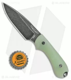 Bradford Knives Guardian3 Fixed Blade 3D Ghost G10 (3.5" False Edge/M390/Nimbus) -Avokelavavat Sales Store Bradford Knives Guardian3 Fixed 3D Ghost G 10 False Edge Nimbus 3FE 107N BHQ 99532 jr bottlecap
