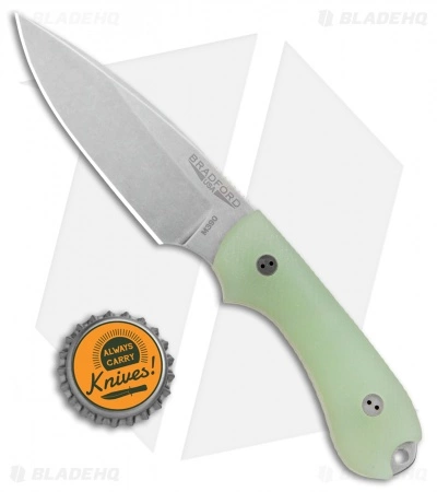 Bradford Knives Guardian3 Fixed Blade 3D Ghost G10 (3.5" False Edge/M390/SW) 6 Bradford Knives Guardian3 Fixed Blade 3D Ghost G10 (3.5" False Edge/M390/SW) - Image 4
