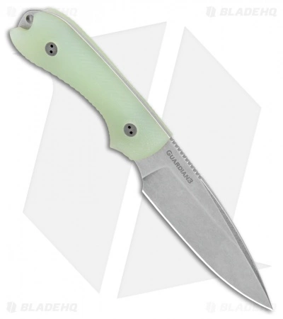 Bradford Knives Guardian3 Fixed Blade 3D Ghost G10 (3.5" False Edge/M390/SW) 4 Bradford Knives Guardian3 Fixed Blade 3D Ghost G10 (3.5" False Edge/M390/SW) - Image 2