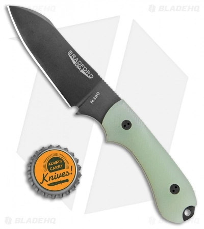 Bradford Knives Guardian3 Fixed Blade 3D Ghost G10 (3.5" Sheepsfoot/M390/DLC) 6 Bradford Knives Guardian3 Fixed Blade 3D Ghost G10 (3.5" Sheepsfoot/M390/DLC) - Image 4