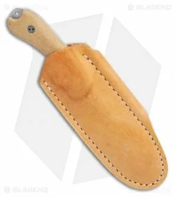 Bradford Knives Guardian3 Fixed Blade 3D Nat. Micarta (3.5" False Edge/M390/SW) -Avokelavavat Sales Store Bradford Knives Guardian3 Fixed Blade 3D Nat. Micarta 3.5 False EdgeM390SW BHQ 68208 LS Sheath