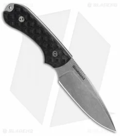 Bradford Knives Guardian3 Fixed Blade Black G-10 (CPM-3V False Edge SW) -Avokelavavat Sales Store Bradford Knives Guardian3 Fixed Blade Black G 10 CPM 3V False Edge SW 3FE 001 3V BHQ 32112 LS Spine