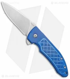 Bradford Knives Guardian3 Flipper G3F Knife Titanium Purple (3" Stonewash)