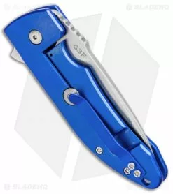 Bradford Knives Guardian3 Flipper G3F Knife Titanium Purple (3" Stonewash) -Avokelavavat Sales Store Bradford Knives Guardian3 Flipper G3F Ti Purple SW BHQ 96300 jr side