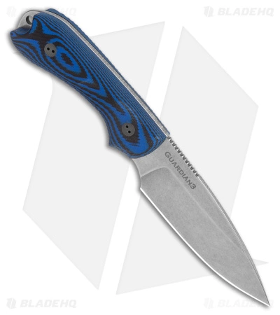 Bradford Knives Guardian3 Fixed Blade Knife Blue Black G-10 (3.5" SW MagnaCut) 4 Bradford Knives Guardian3 Fixed Blade Knife Blue Black G-10 (3.5" SW MagnaCut) - Image 2