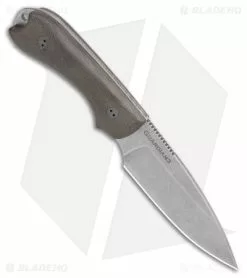 Bradford Knives Guardian3 Fixed Blade Knife OD Green Micarta (3.5" SW MagnaCut) 8 Bradford Knives Guardian3 Fixed Blade Knife OD Green Micarta (3.5" SW MagnaCut) -Avokelavavat Sales Store Bradford Knives Guardian3 Knife 3D OD Green Micarta Sabre MagnaCut SW BHQ 177380 jr spine