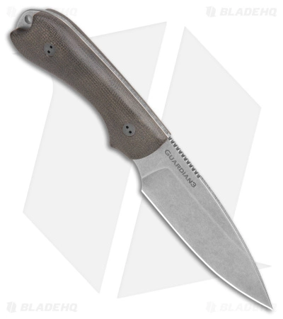 Bradford Knives Guardian3 Fixed Blade Knife OD Green Micarta (3.5" SW MagnaCut) 4 Bradford Knives Guardian3 Fixed Blade Knife OD Green Micarta (3.5" SW MagnaCut) - Image 2