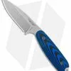 Bradford Knives Guardian3.5 Fixed Blade 3D Black/Blue (3.75" Stonewash M4) -Avokelavavat Sales Store Bradford Knives Guardian3.5 Fixed Blade 3D Black Blue Micarta Sabre SW BHQ 135354 jr
