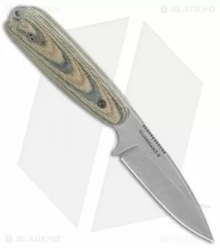 Bradford Knives Guardian3.5 Fixed Blade 3D Camo Micarta (3.75" Stonewash M4) -Avokelavavat Sales Store Bradford Knives Guardian3.5 Fixed Blade 3D Camo Micarta Sabre SW BHQ 135353 jr spine