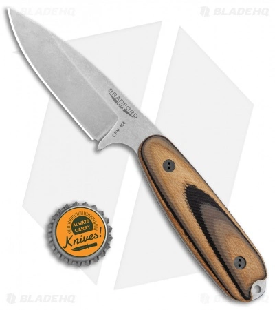 Bradford Knives Guardian3.5 Fixed Blade 3D G-Wood (3.75" Stonewash M4) 7 Bradford Knives Guardian3.5 Fixed Blade 3D G-Wood (3.75" Stonewash M4) - Image 5
