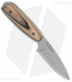 Bradford Knives Guardian3.5 Fixed Blade 3D G-Wood (3.75" Stonewash M4) 8 Bradford Knives Guardian3.5 Fixed Blade 3D G-Wood (3.75" Stonewash M4) -Avokelavavat Sales Store Bradford Knives Guardian3.5 Fixed Blade 3D G Wood Sabre SW BHQ 135355 jr spine